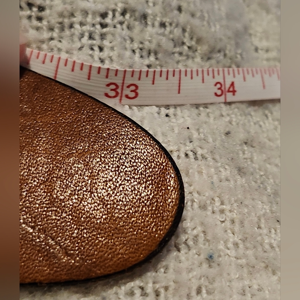Vintage Textan Cowhide Leather & Handpainted Buckle - Picture 11 of 11